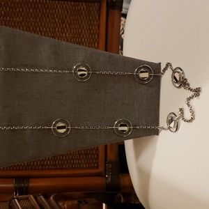 Chico's Long Animal-Print Necklace